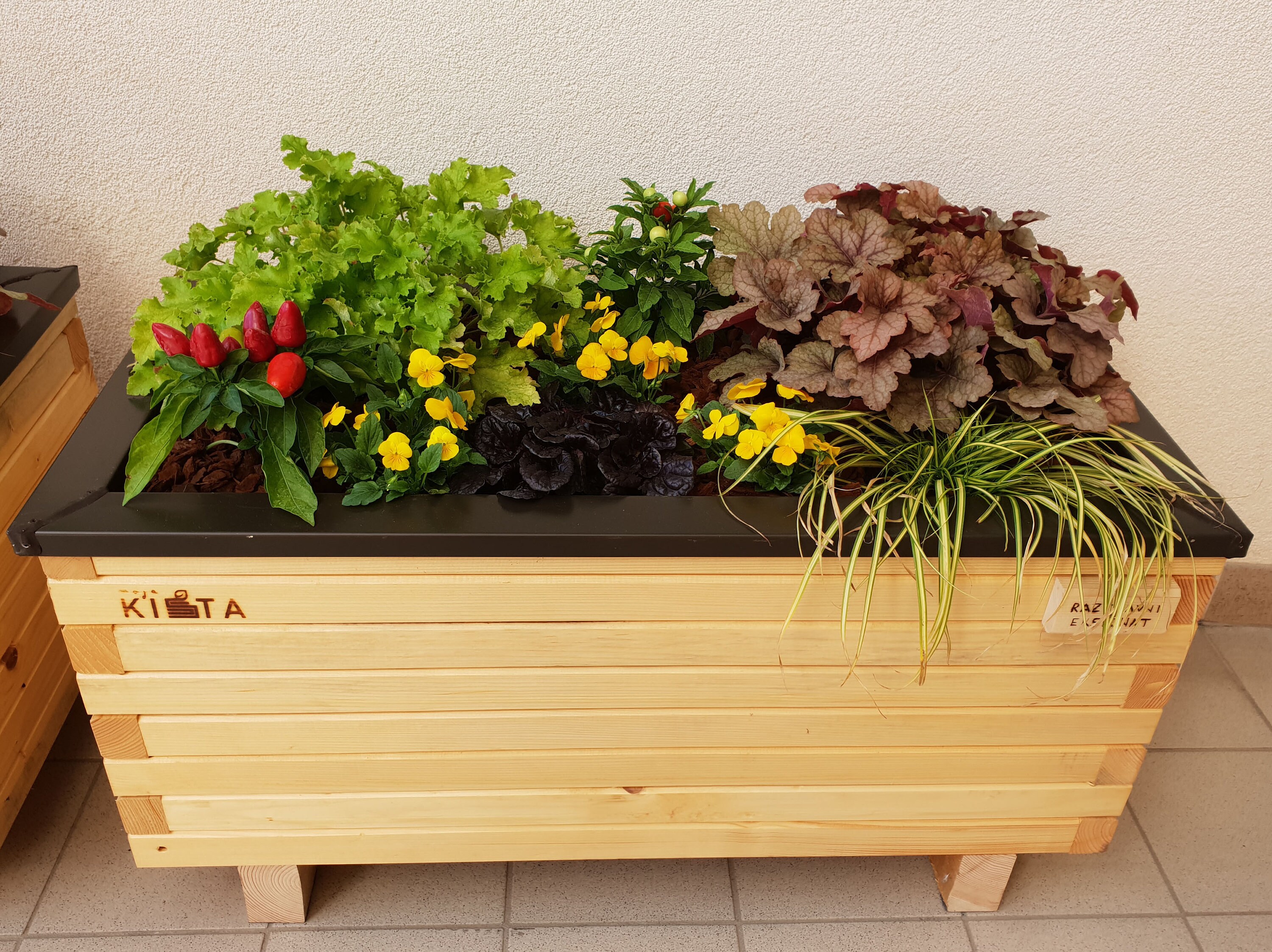 Jardineras madera caja almacenamiento de cajas al aire | Etsy