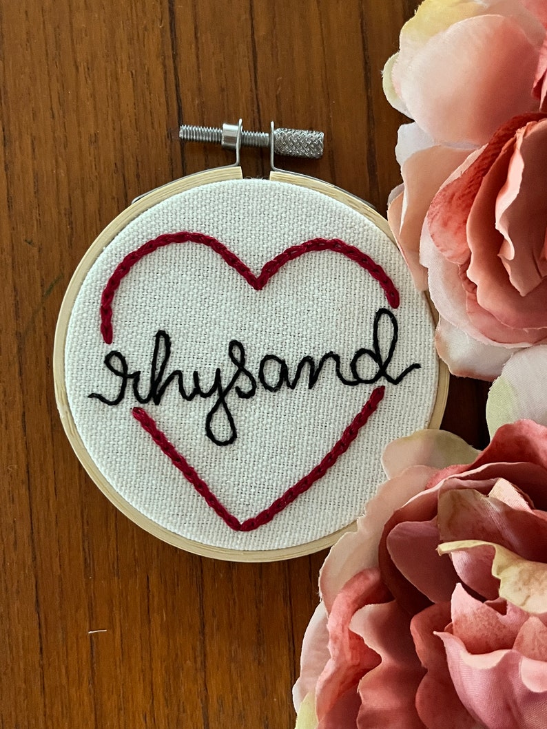 Custom Personalized Book Boyfriend Embroidery Wall Art Ornament - Bookish Booktok image 5