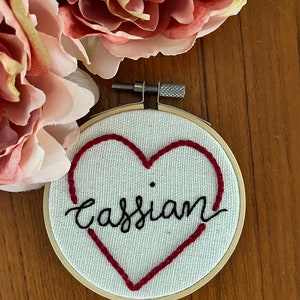 Custom Personalized Book Boyfriend Embroidery Wall Art Ornament - Bookish Booktok image 3