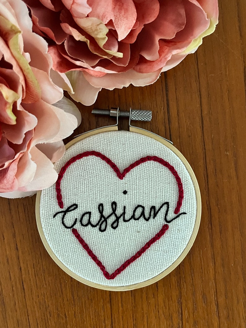 Custom Personalized Book Boyfriend Embroidery Wall Art Ornament - Bookish Booktok image 3