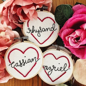 Custom Personalized Book Boyfriend Embroidery Wall Art Ornament - Bookish Booktok image 1