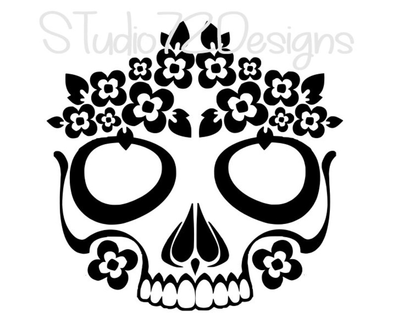 Free Free 149 Stencil Butterfly Skull Svg SVG PNG EPS DXF File