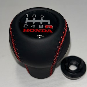 Gear shift knob for Honda IX Civic  2011-2017 6 speed   ,Black genuine leather