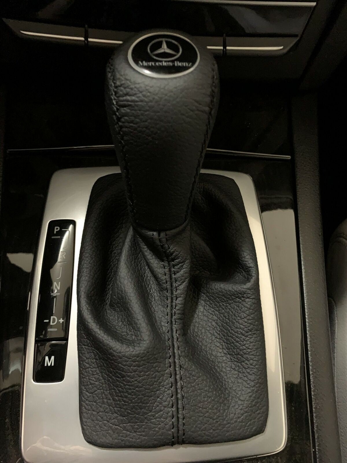 Pommeau de levier de vitesse manuel avec soufflet en cuir, pour Mercedes  Benz W204 W207 A207 W212 C204 C63 C300 C250 2008 – 2014 - AliExpress