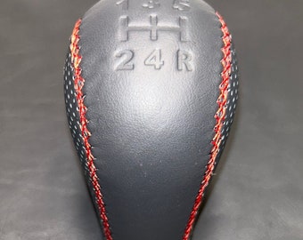 Weighted Shift Knob Fits for Subaru Impreza WRX STI BRZ 5 speed 12x1,25 thread (variations of stitching color and label)