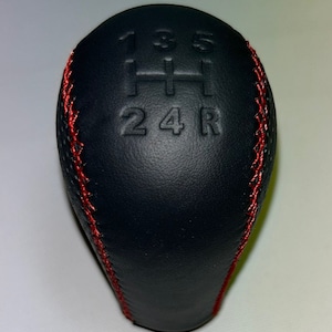 Weighted Shift Knob Fits for Subaru Impreza WRX STI BRZ 5 speed 12x1,25 thread (variations of stitching color and label)