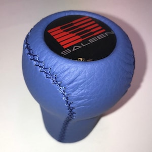 Gear shift knob fits for Ford MUSTANG SALEEN Manal Transmission 5-6 speed 1983-2004 Blue
