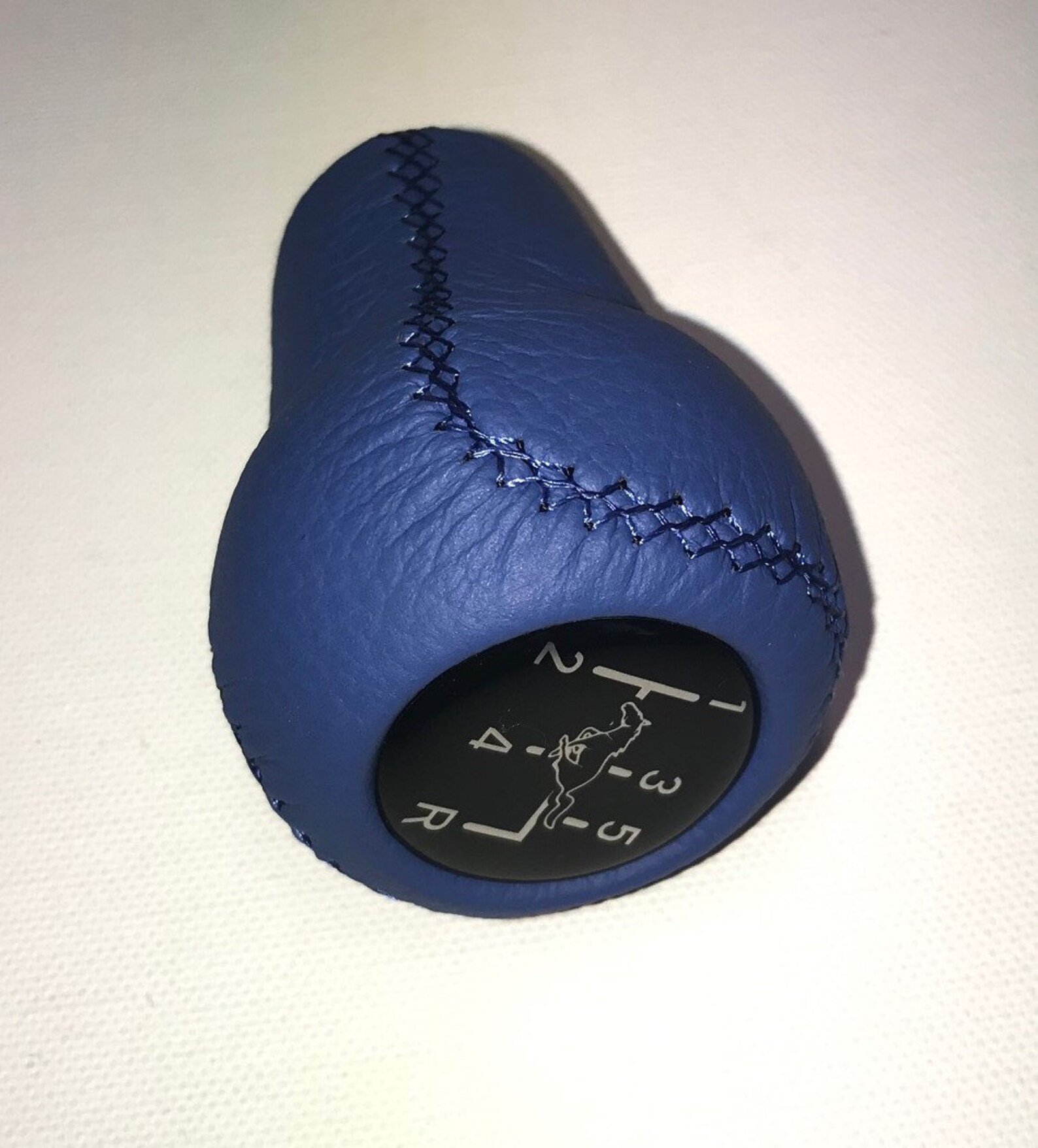 UPR Billet Aluminum Automatic Shift Knob For 1987-2004 Mustang - Bullitt/Cobra Style, Black - Made In USA