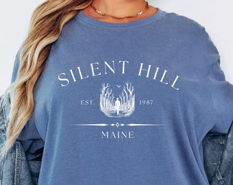Silent Hill T-Shirt, Horror Gaming Tee, Comfort Colors® Women and Men's Unisex Shirt, Gamer Tee, Gamer Gift, Video Game Shirt