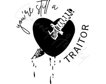 You're Still a Traitor Olivia Rodrigo SVG PNG