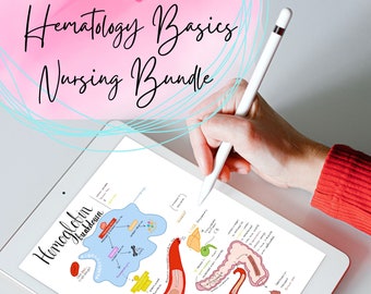 Hematology Nursing Notes | Hematological Cheat Sheet | Anatomy & Physiology Study Guide | Hematological Pathophysiology Basics