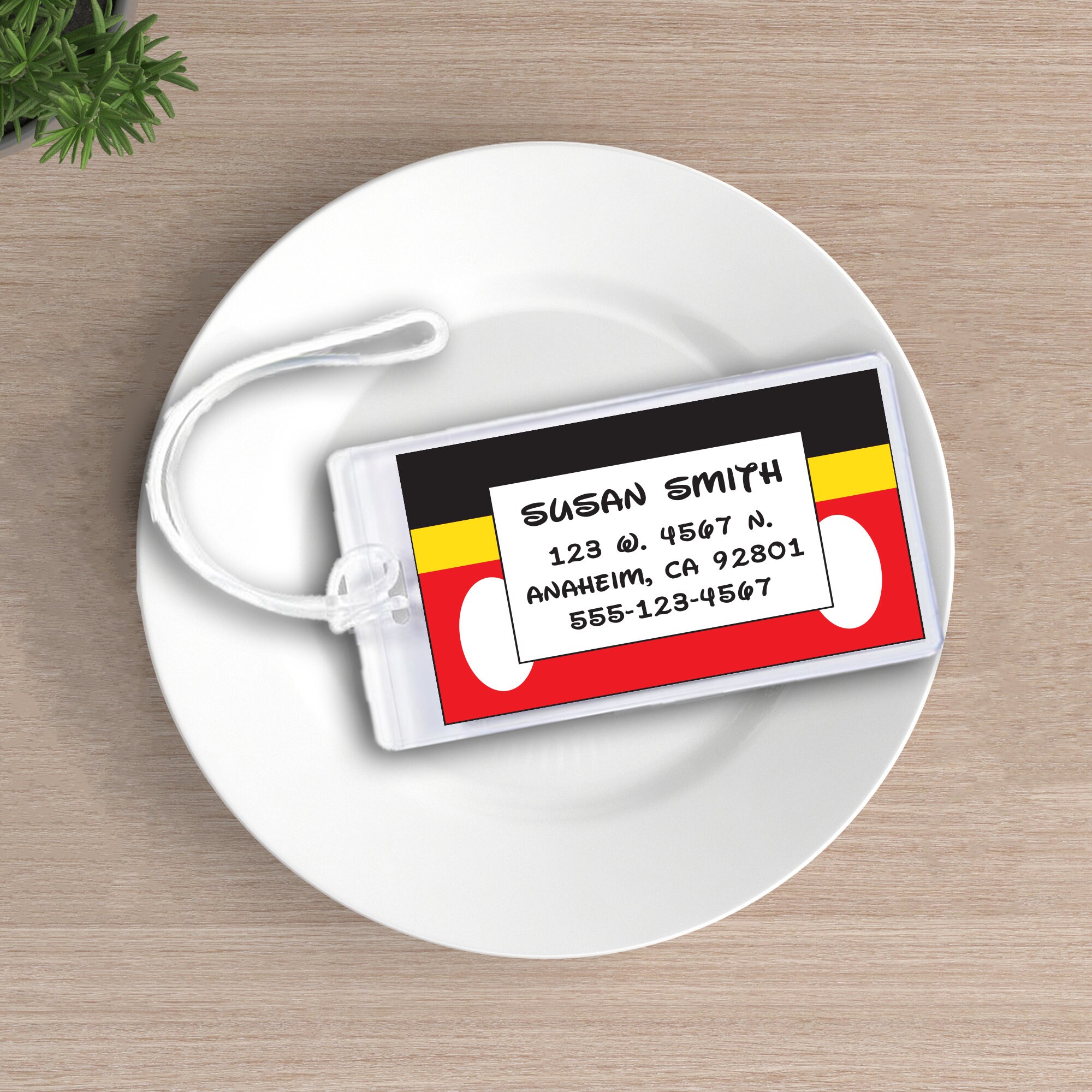 Custom Luggage Tag Inserts Printable Tag Inserts Theme Etsy