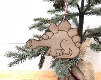 Dinosaur Ornaments, Kids Ornaments, Ornaments for Kids, Crafts for Kids, Stegosaurus Dinosaur Ornaments, Paintable Ornaments Christmas Craft