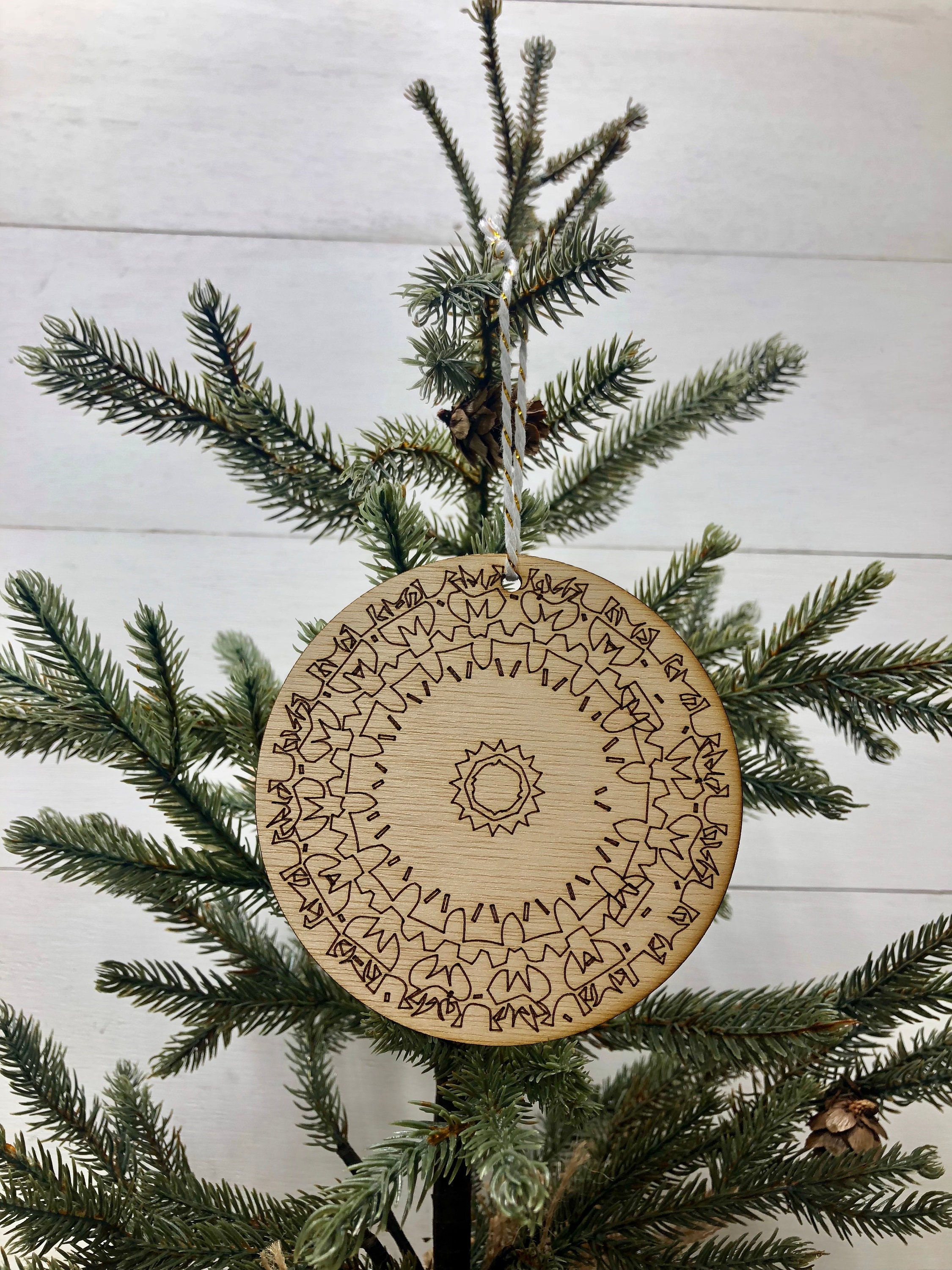 Boho Christmas Ornament Boho Style Wooden Decor Natural Wood | Etsy Boho Christmas Ornament Boho Style Wooden Decor Natural Wood | Etsy