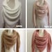 dusty pink shawl for wedding