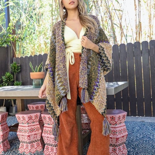 Best Selling Kimono Jacket Winter Knit 