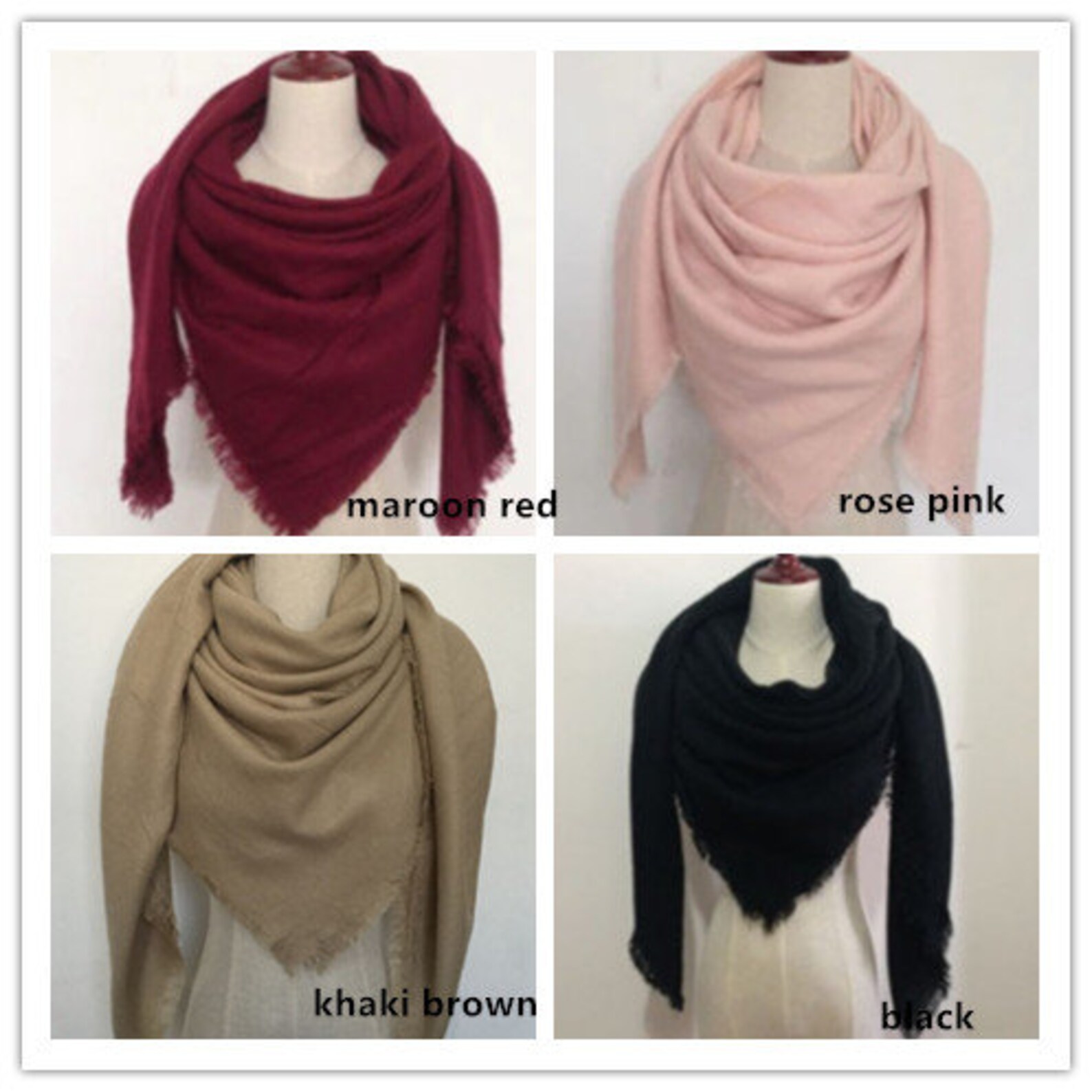 dusty pink shawl