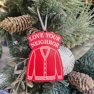 Love Your Nelow Anhänger für Weihnachten zu Hause oder im Auto