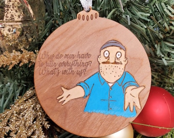 Teddy Bobs Burgers Ornament Color