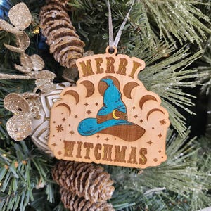 Merry Witchmas Christmas Ornament