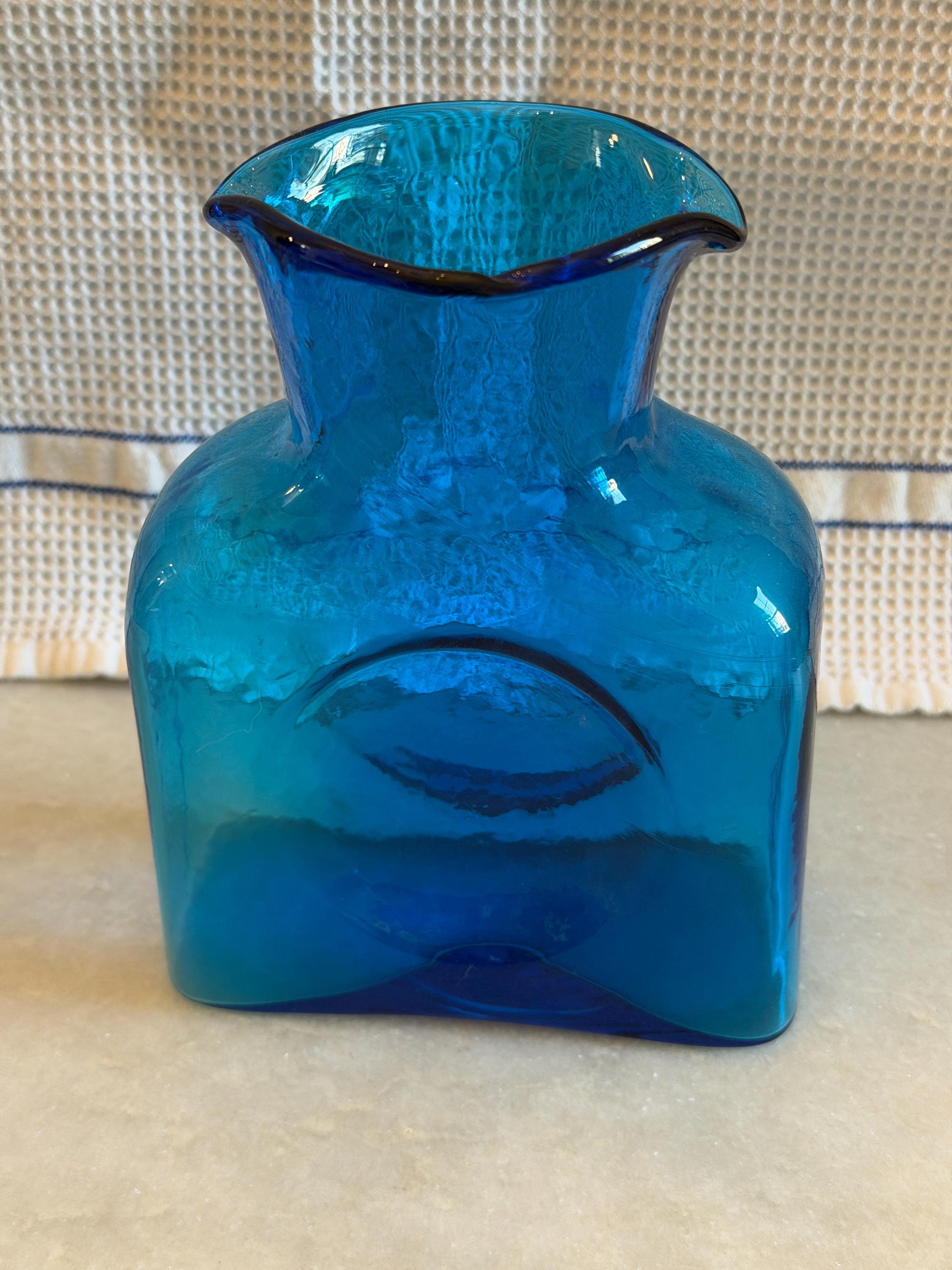 Blenko Glass Vases - Etsy