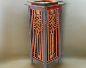 Tree of Life Frank LLoyd Wright meets Japanese accents great gift for housewarming