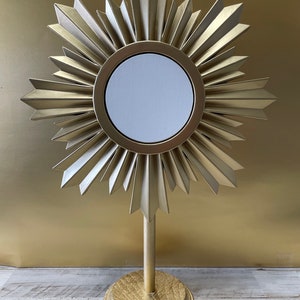 Model Monstrance for pretend Mass play , Catechesis Good Shepherd, atrium  , religious education,  Montessori,  Mass kit, liturgical living