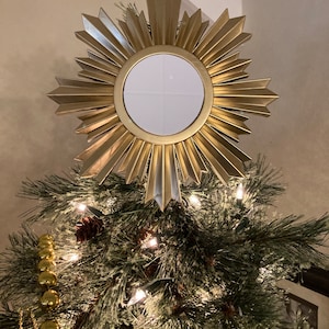 Monstrance Tree Topper , Eucharist , First Communion , Advent , Christmas  , Adoration