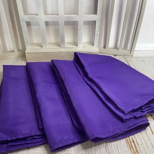 Purple Lenten Cloths (Set of 4): Passiontide Home Altar Veiling