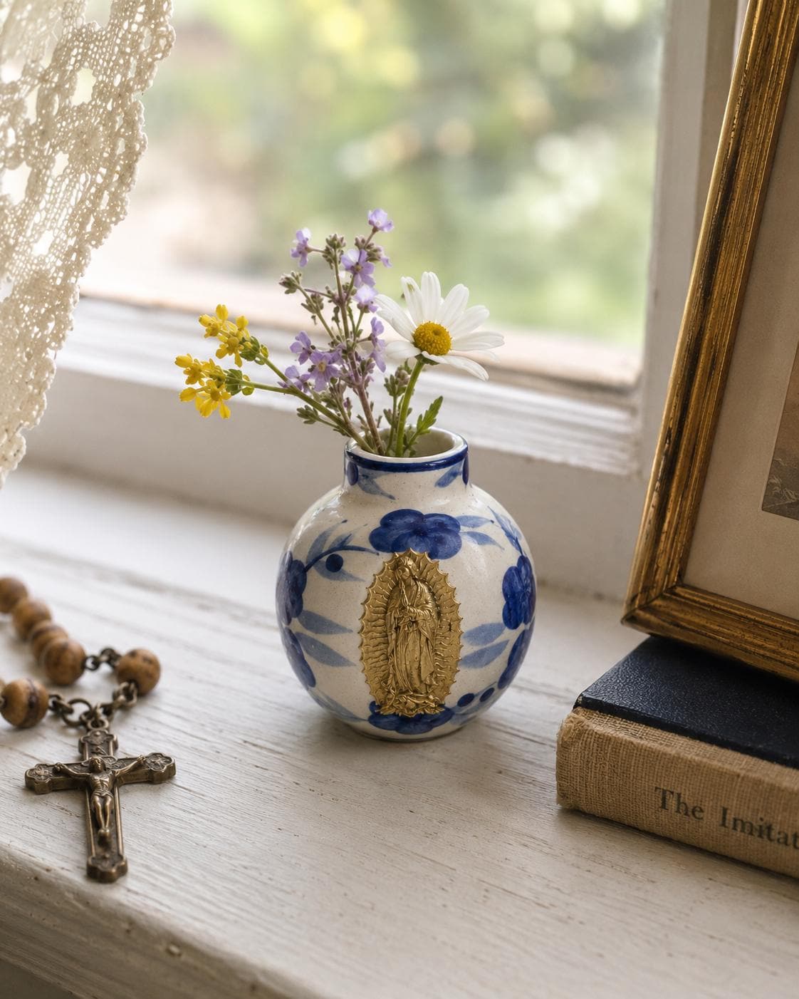 Virgin Mary Bud Vase - Etsy