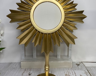 Model Monstrance for pretend Mass play , Catechesis Good Shepherd, atrium  , religious education,  Montessori,  Mass kit, liturgical living