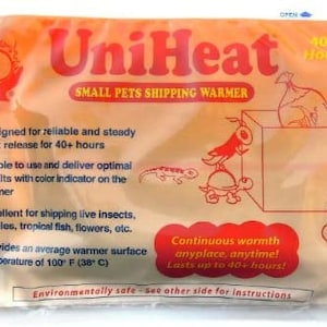 Heat Pack - Uniheat 40+ Hours Heat Pack / for Shipping Plants