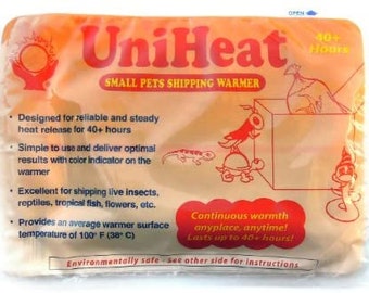 Wärmepackung - Uniheat 40+ Stunden Wärmepackung / für Den Versand von Pflanzen