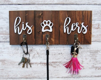 dog leash key holder