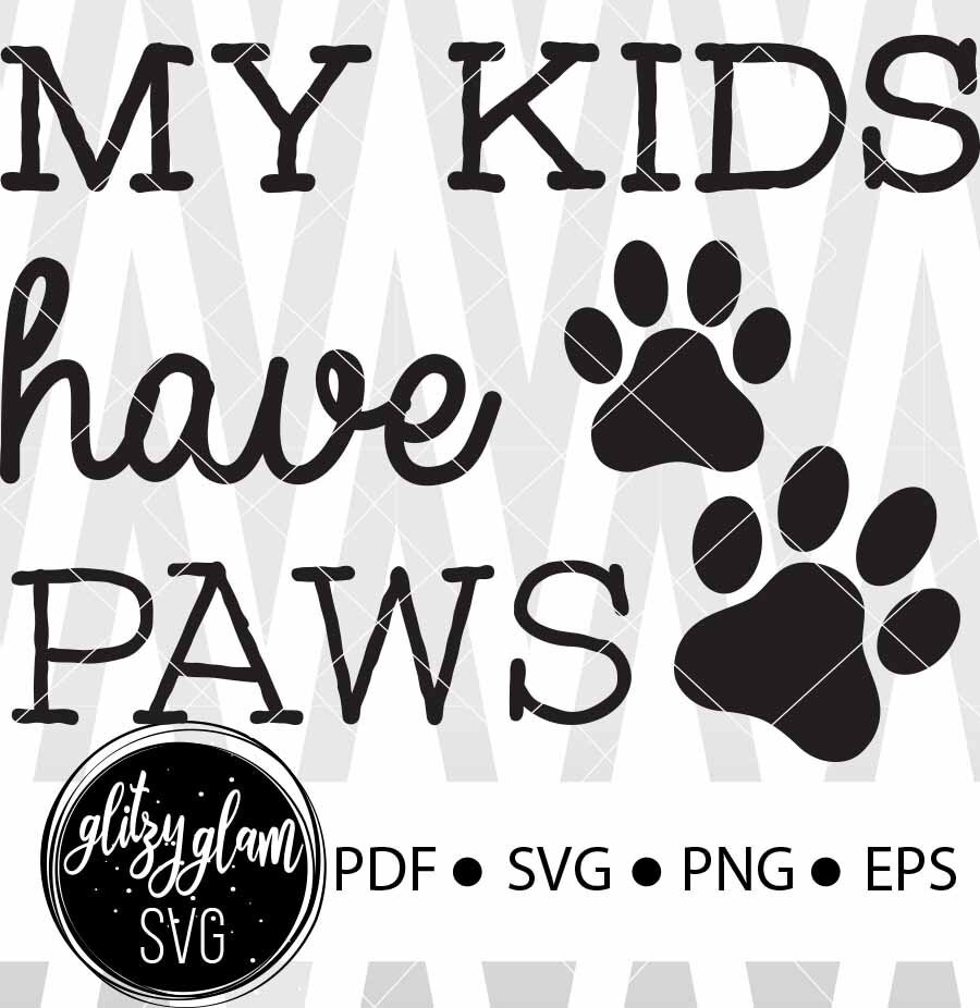 Free Free 227 My Grandkids Have Paws Svg SVG PNG EPS DXF File