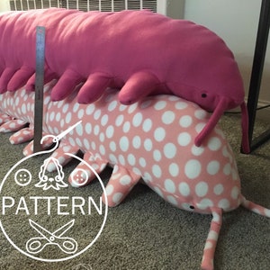 Giant Tropical Velvet Worm Sewing Pattern