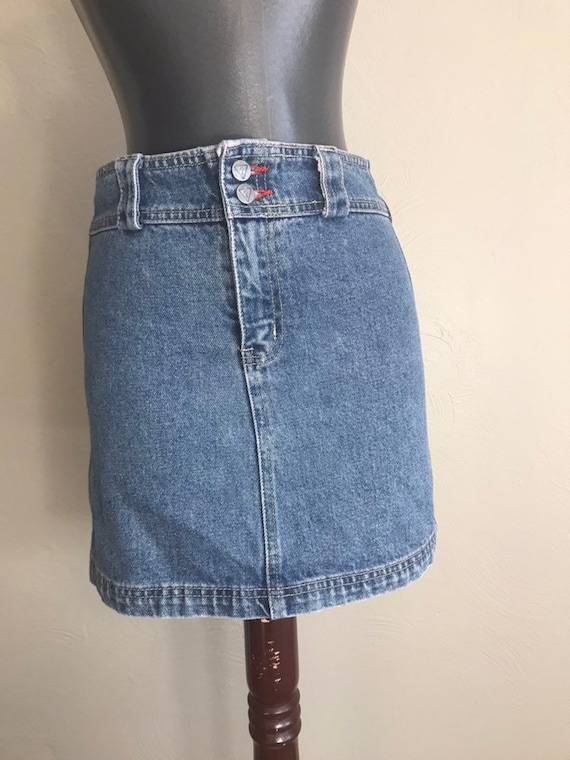 90s Guess Denim Skirt