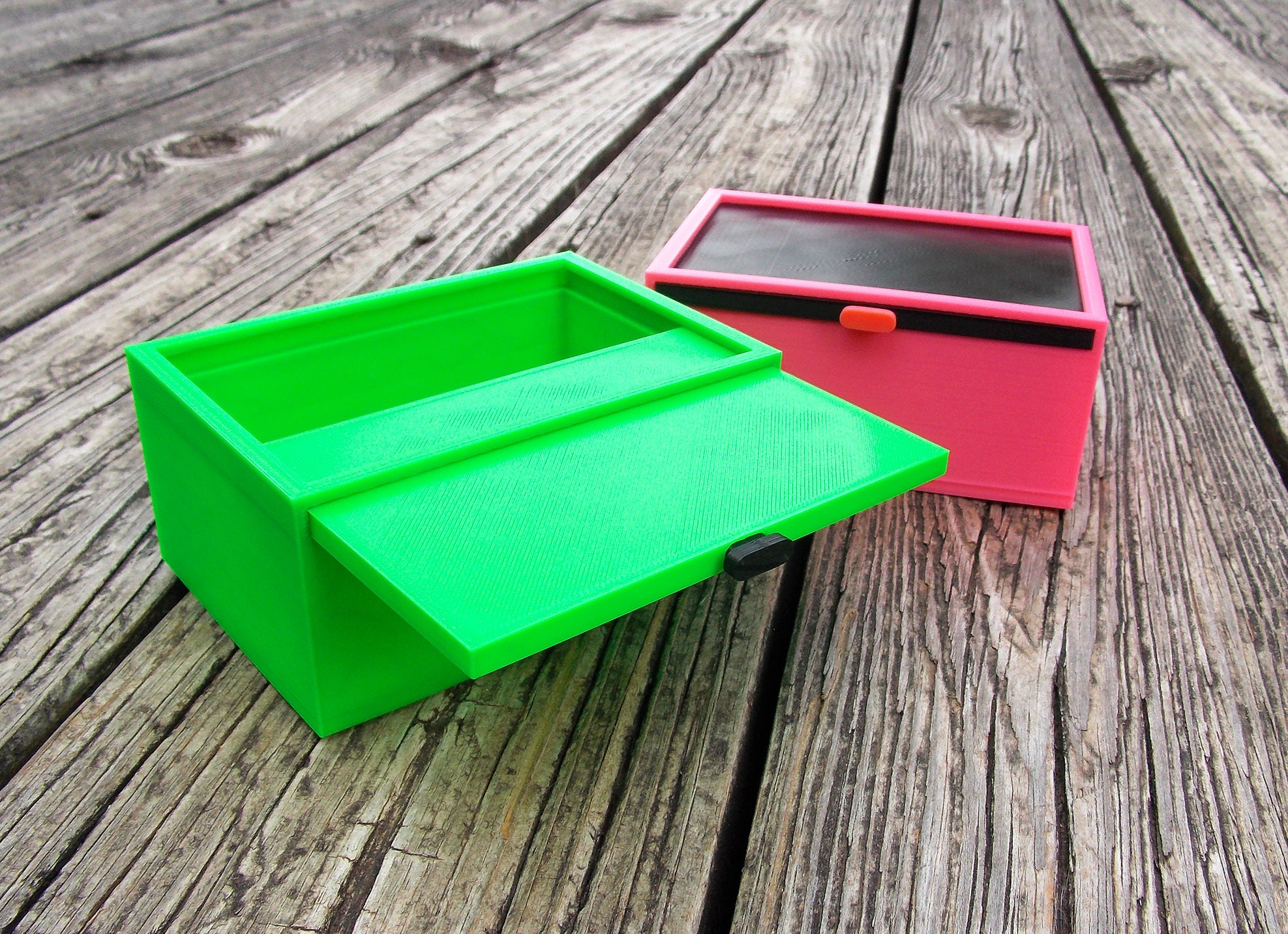 10+ Sliding Top Wood Box