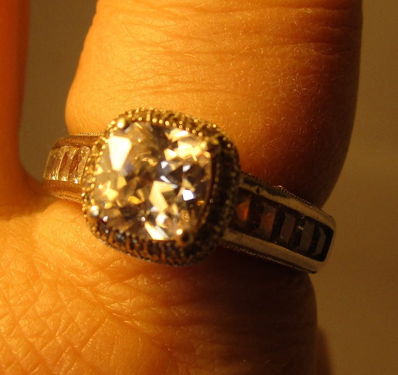 Size 12 Ladies' Ring, STATEMENT! Awesome Architec… - image 1