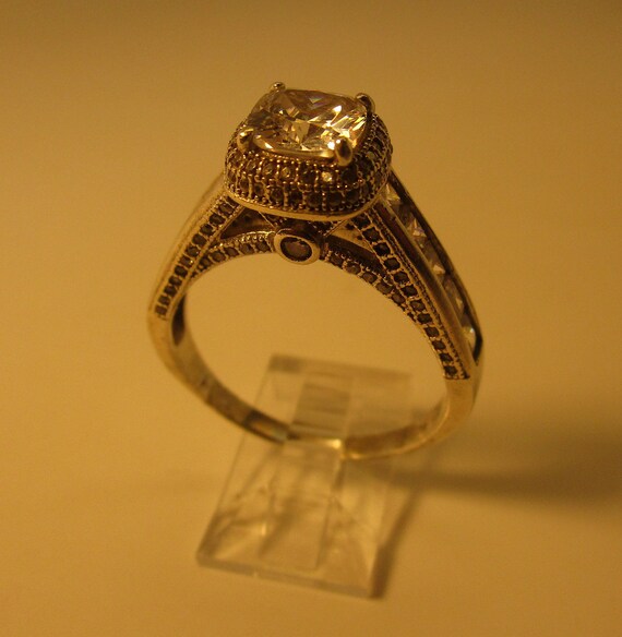 Size 12 Ladies' Ring, STATEMENT! Awesome Architec… - image 3