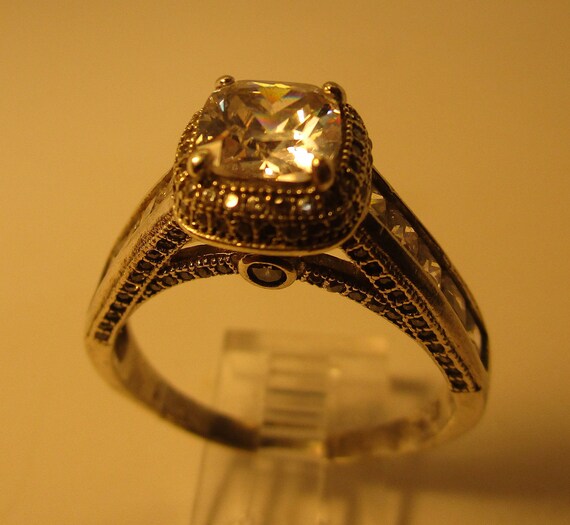 Size 12 Ladies' Ring, STATEMENT! Awesome Architec… - image 4