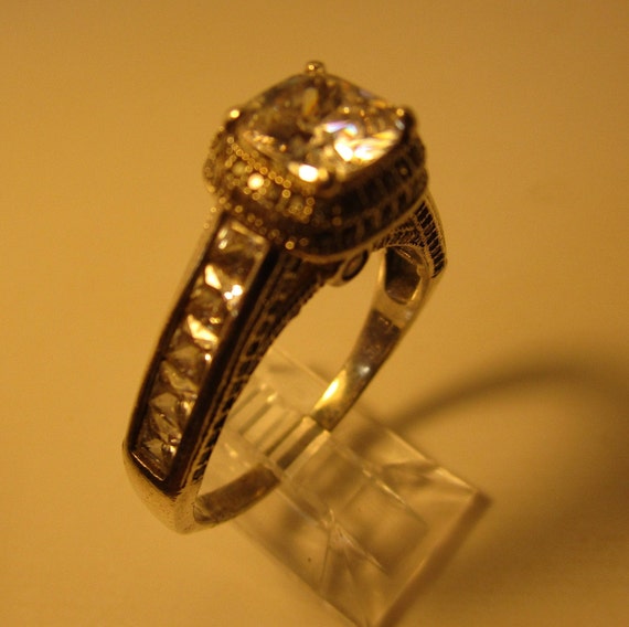 Size 12 Ladies' Ring, STATEMENT! Awesome Architec… - image 5