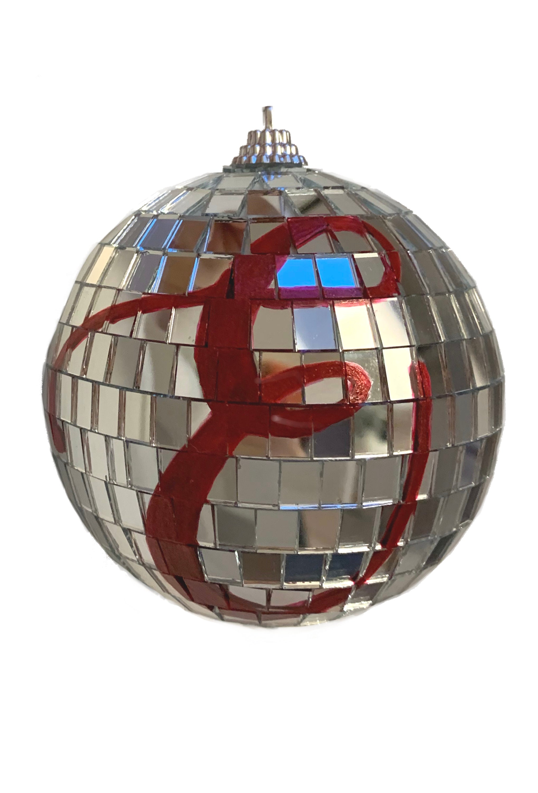 Personalized Disco Ball Ornament Custom Mirror Ball Etsy