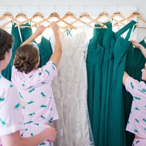 Personalized Hangers Wedding, Bridal Party, Sorority, Newborn image 4