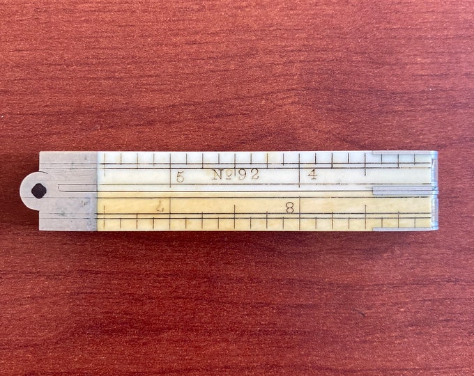 Faux Ivory 12 Inch No. 92 H-fold Ruler - Etsy