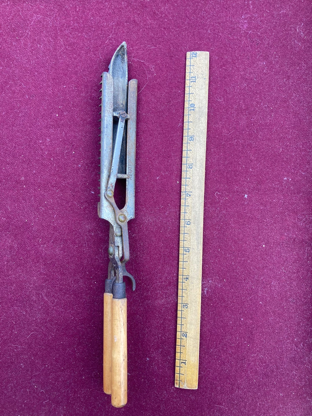 Antique German Hair Crimper By Reuter Etsy