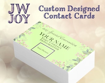 Custom Designed Contact and Business Cards - 2024 Special Convention "Declare the Good News"