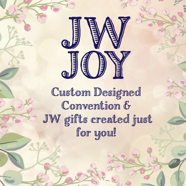 JW Convention Gifts - Custom Contact Cards, Pins, Stickers, Banners, Gift Tags and more. 2024 Declare the Good News Special Convention
