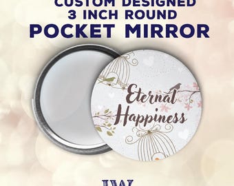 Round Pocket Mirror - Custom Designed for you