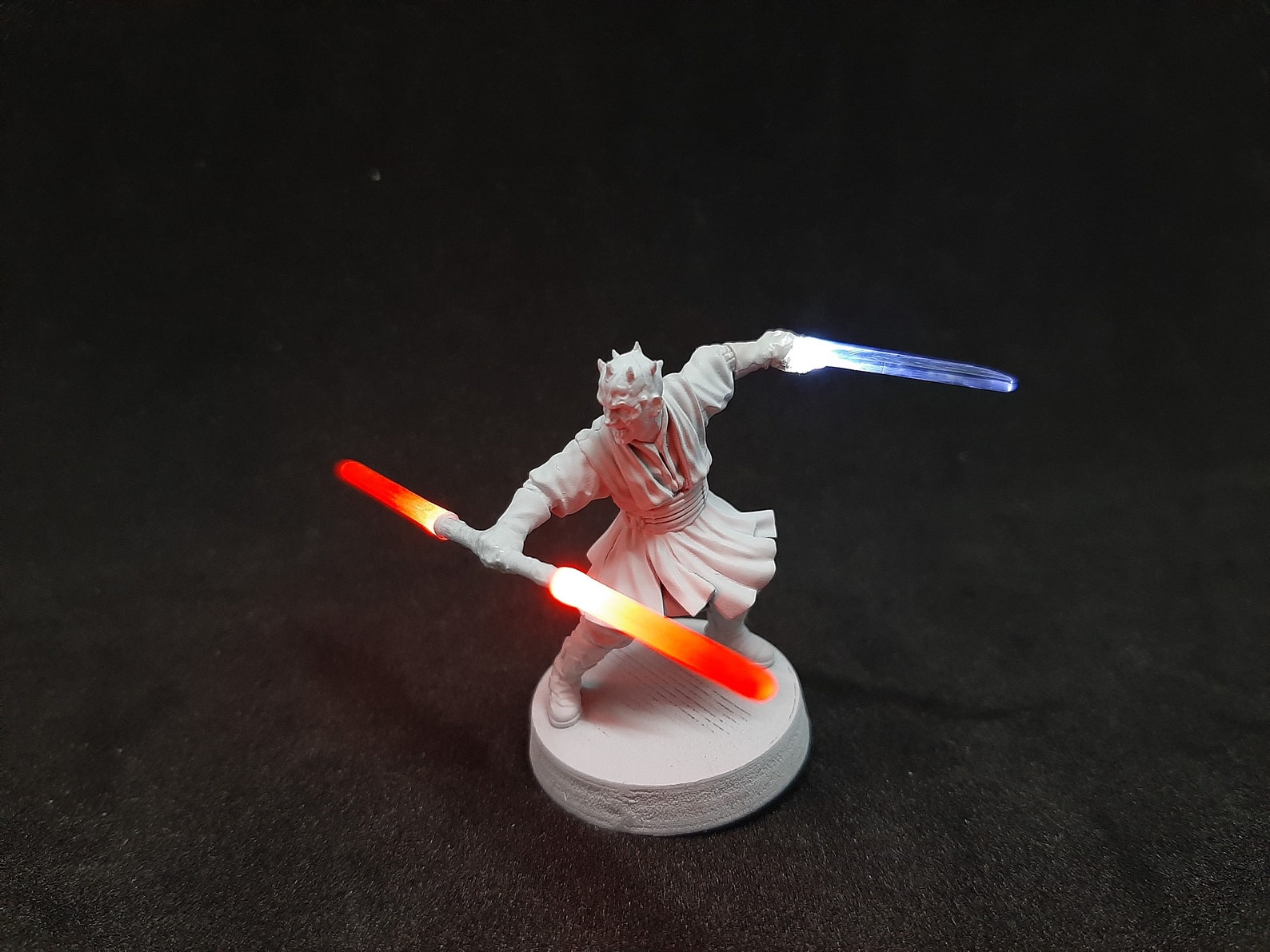 LED Star Wars Tabletop Lightsaber Anakin / Maul Etsy